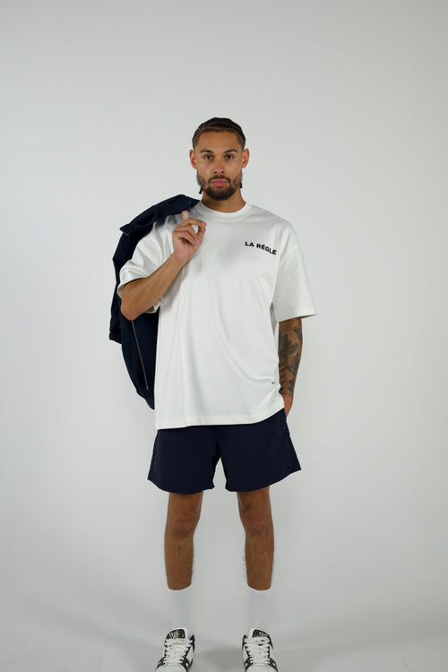 NAVY SWIM SHORTS