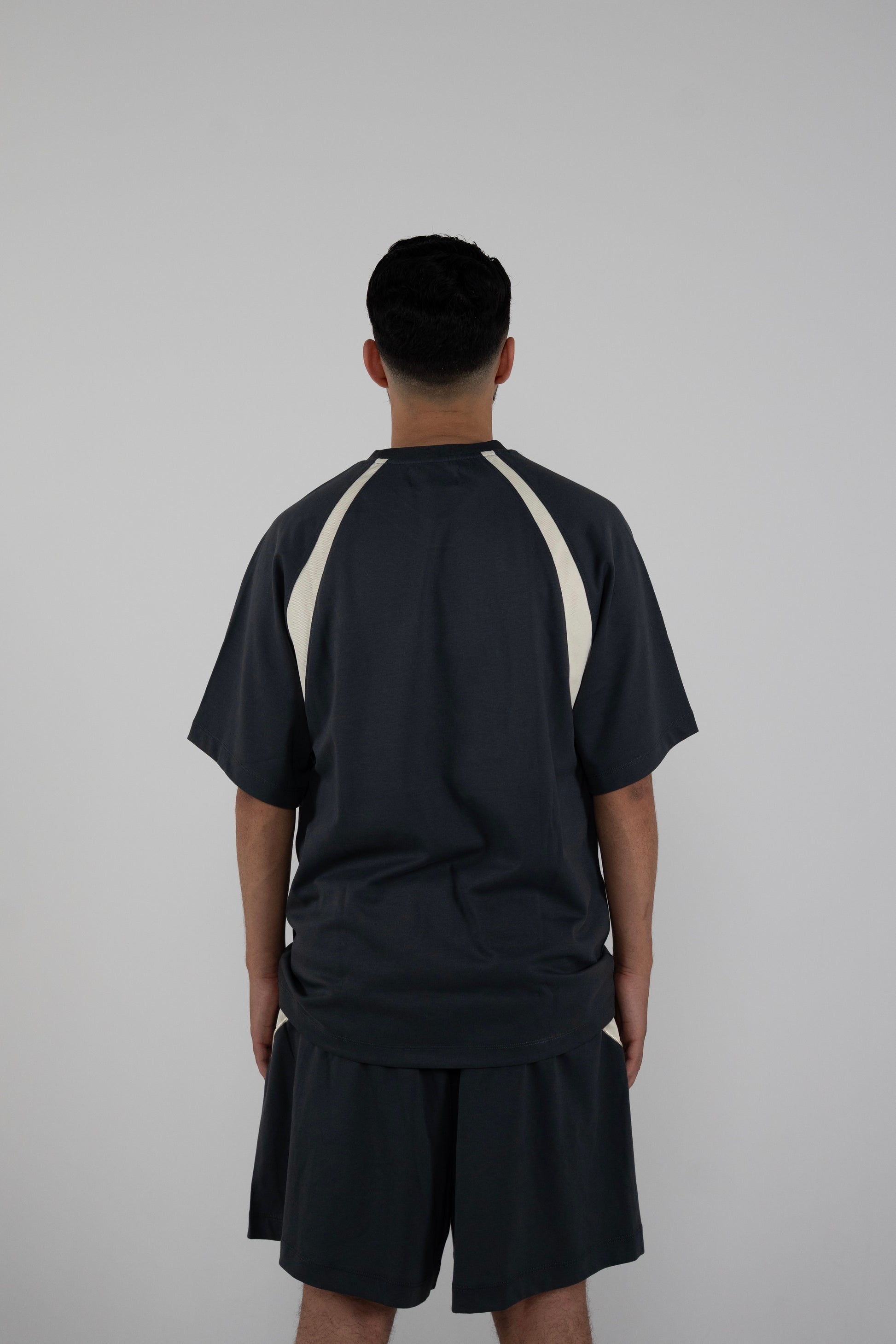 Contrast Piping Sports Set