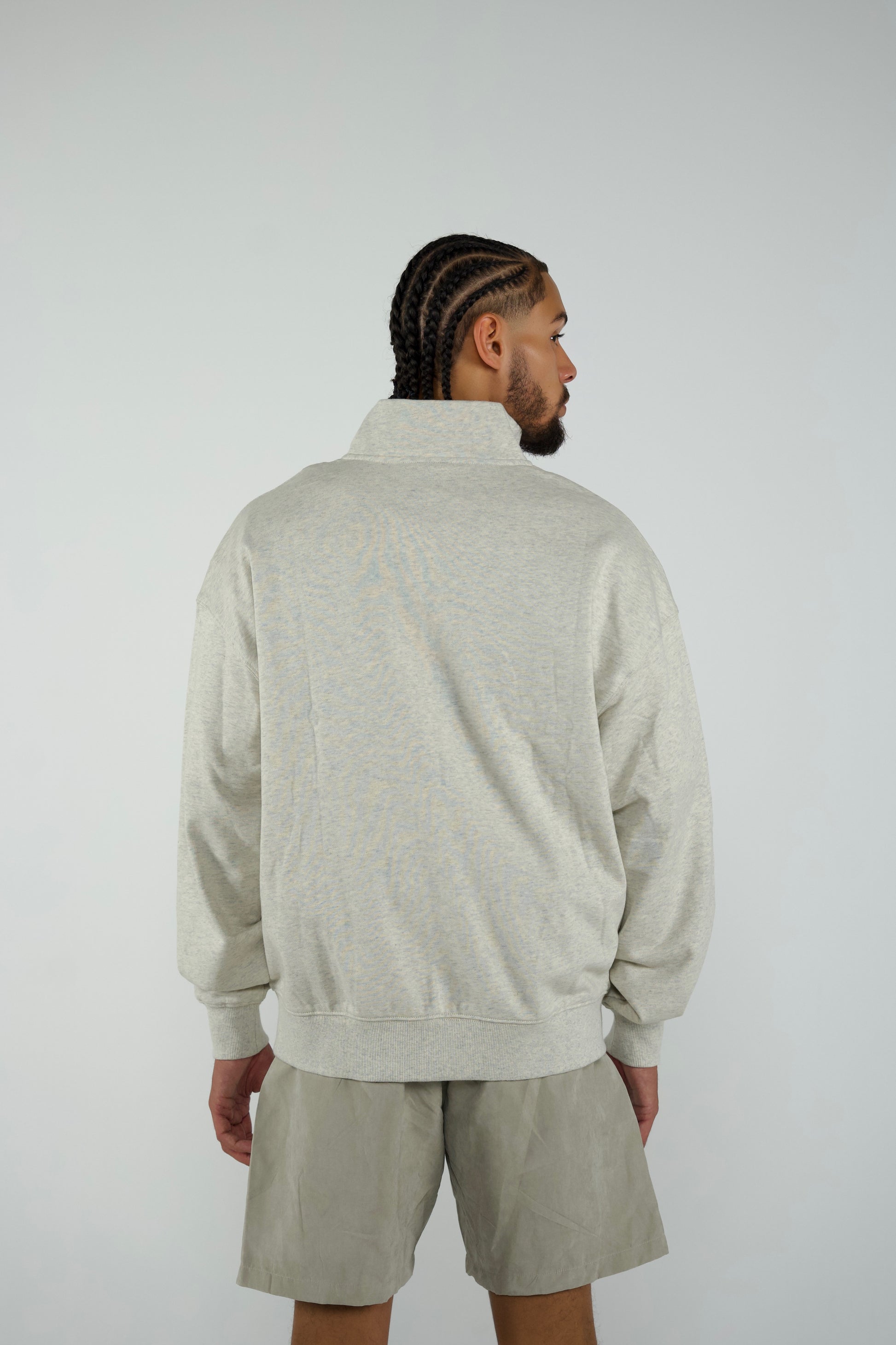 Neutral Zip-Up Track Jacket