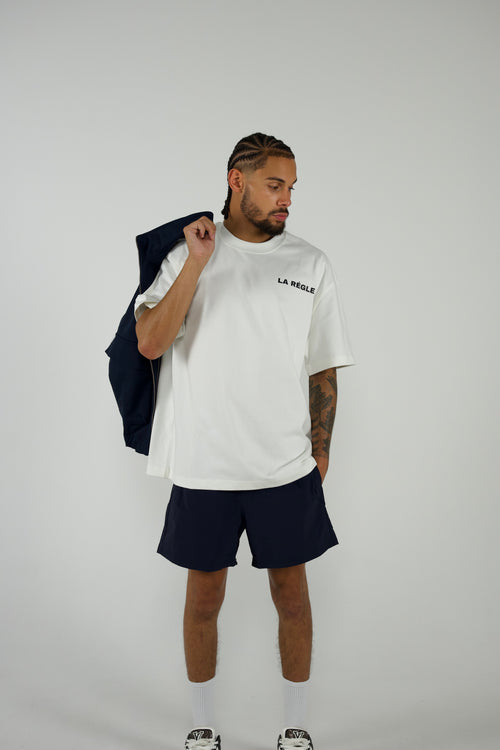 NAVY SWIM SHORTS